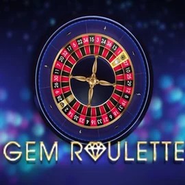 Gem Roulette online game logo by iSoftBet on alawins.eu
