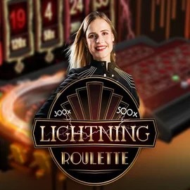 Lightning Roulette by Evolution, showcased at alawins.eu – game logo