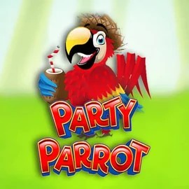 Official Slots logo: Party Parrot by Rival at AlaWin Casino