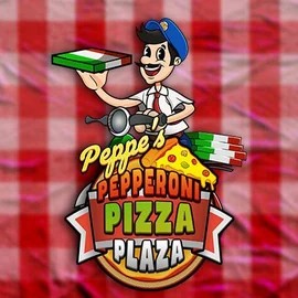 Official Slots logo: Peppe’s Pepperoni Pizza Plaza by Pragmatic Play at AlaWin Casino